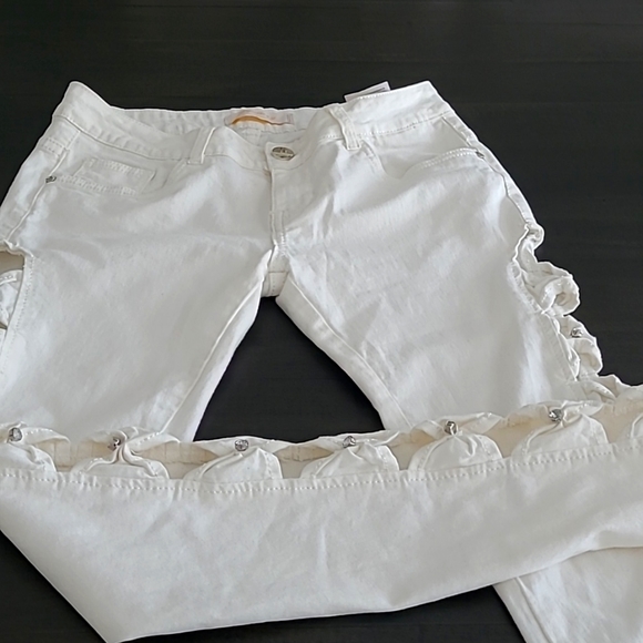 Lexxury Denim - COPY - European Cut Out Skinny Jeans European 40